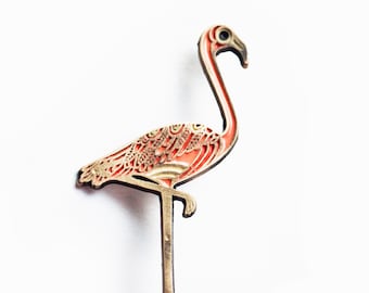 Tropical Jewelry, Enamel Pin Flamingo Pin Flamingo Enamel Pin Badge Pink Flamingo Brooch Pin Flamingo Jewelry Flamingos, summer outdoors