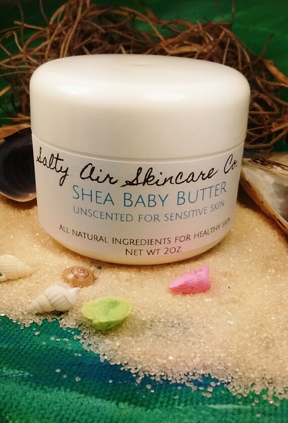 Shea Baby Butter for sensitive skin w/ Shea by SaltyAirSkincareCo