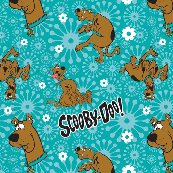 Scooby Doo Fabric Hanna Barbera Bali Scooby Cotton Camelot