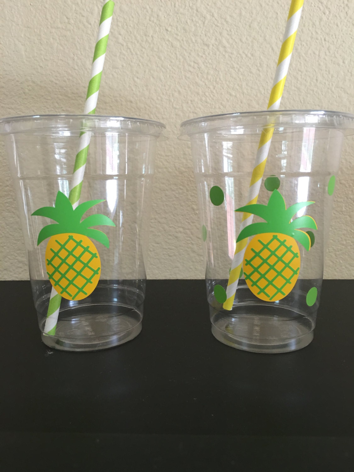 Pineapple party cups Pineapple Birthday party cups