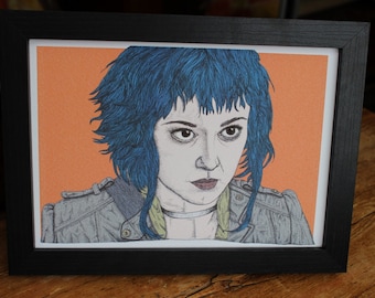 Ramona Flowers Scott Pilgrim vs. The World Film Movie Illustration Art Print