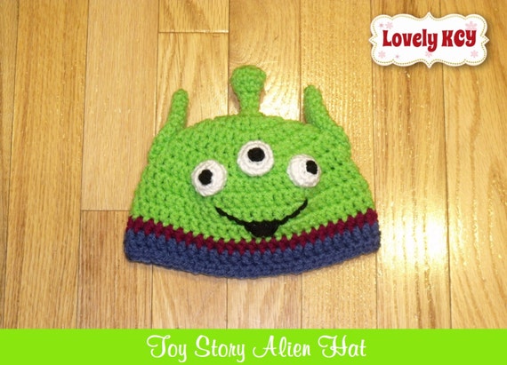 Crochet Toy Story Green Alien Inspired Baby by CrochetbyYanina