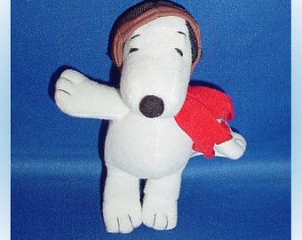 snoopy pilot plush