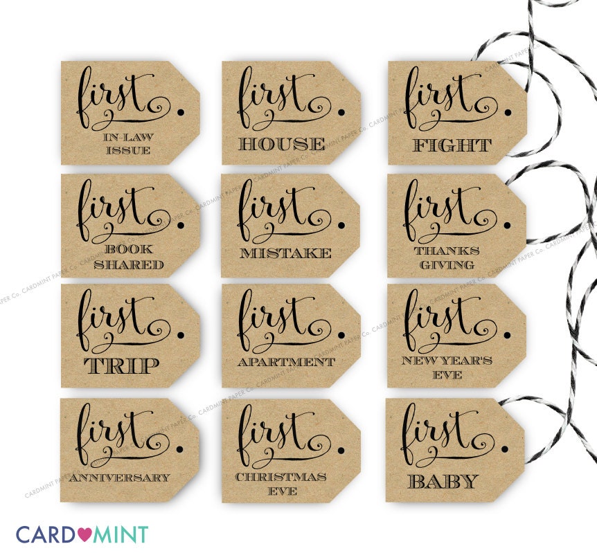 Diy Tag Template Free Printable Year Of Firsts Wine Tags Printable 