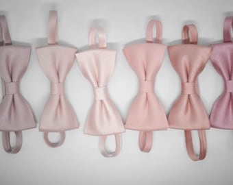 mauve dusty rose blush, semi shiny-shiny pink rose blush,rose coral ties,dusty blush rose,groomsmen,men,dusty blush wedding, bow tie for men