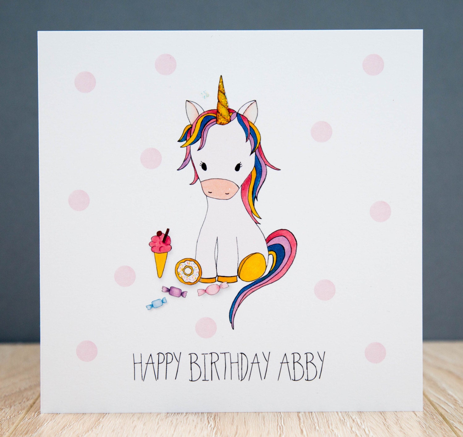 Inspirational 11 Handmade Unicorn Birthday Card