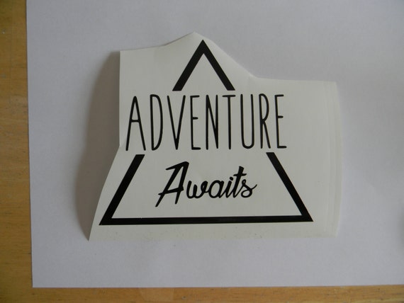 Adventure Awaits Vinyl Decalsticker 2943