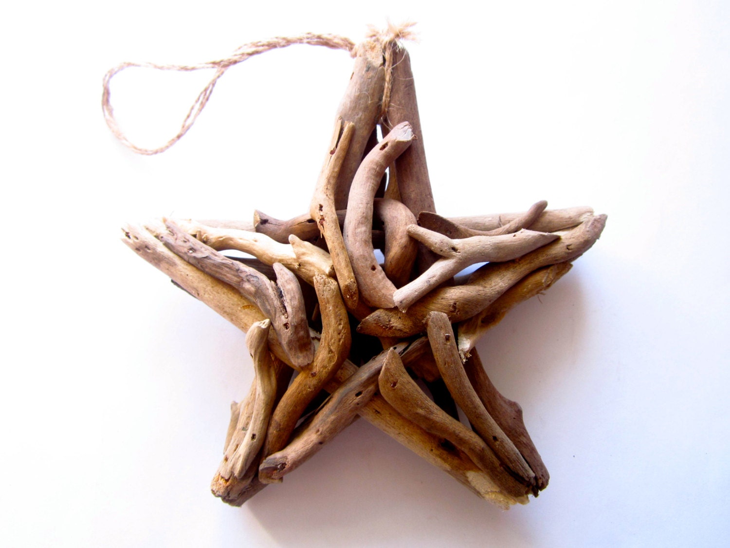 Handmade Driftwood Star Ornament-6Driftwood Decor-Star