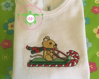 Christmas | Candy Cane Ride | Infant Bodysuit/Onesie