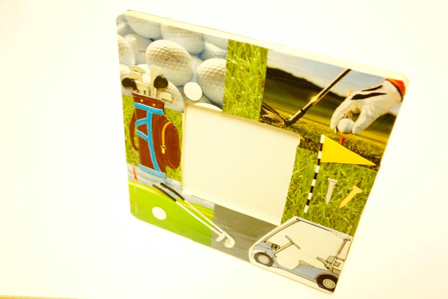 Golfing Photo Picture Frame, Golfer, Golf Picture Frame, Golf Balls