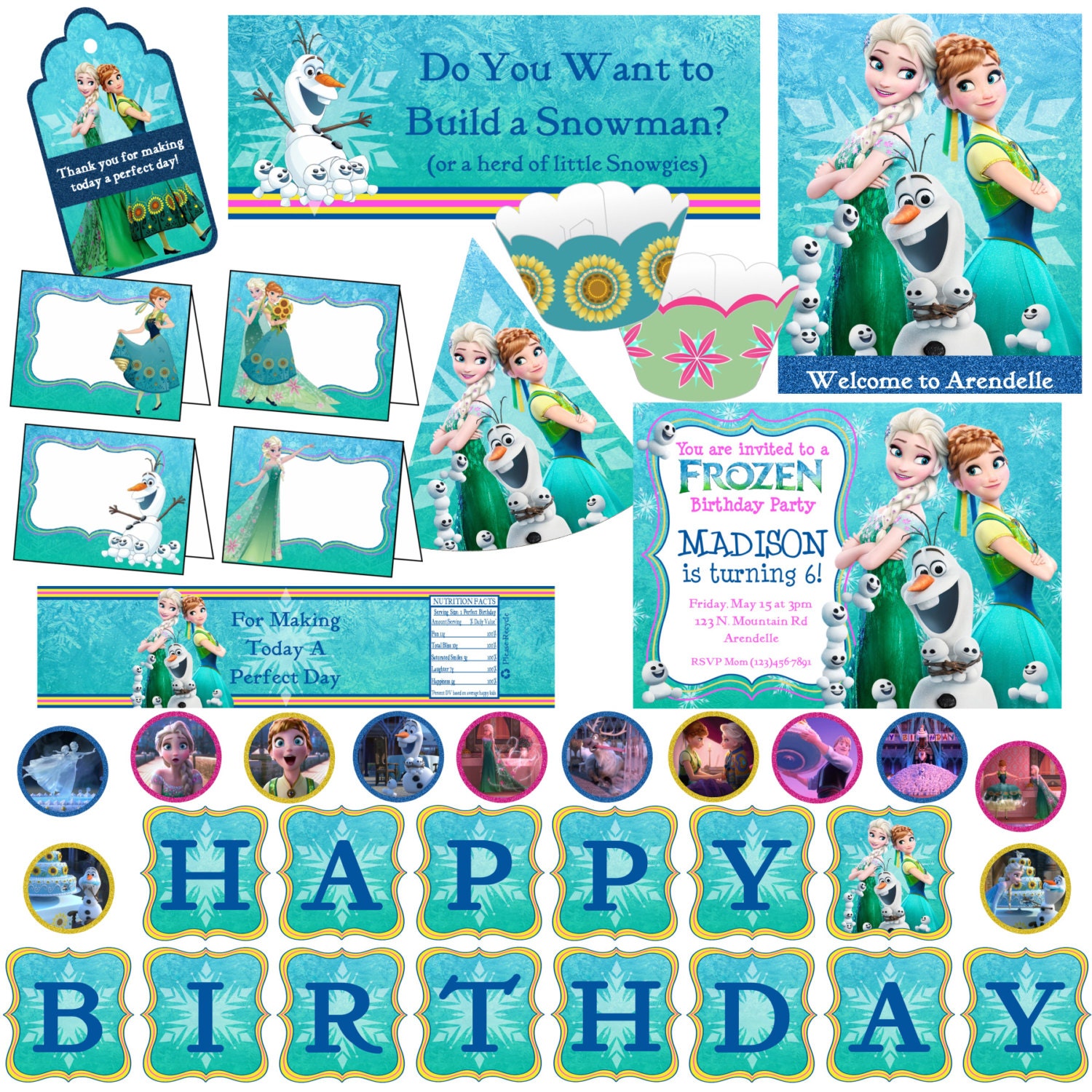 Disney Frozen Fever Birthday Party Disney Frozen Fever Party