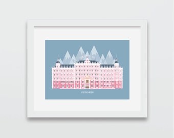 The Grand Budapest Hotel Print