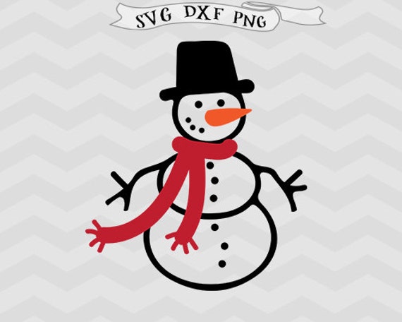 Download Snowman SVG Christmas svg files Xmas svg Cutting File DFX for