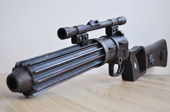 EE-3 Boba Fett blaster full scale 1:1 from Star Wars Battlefront props / replica / cosplay / steampunk weapon. by DesignedBycomua steampunk buy now online