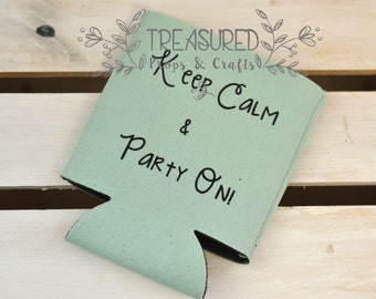 Items similar to Printable/DIY - Keep Calm and Party On Bachelorette ...