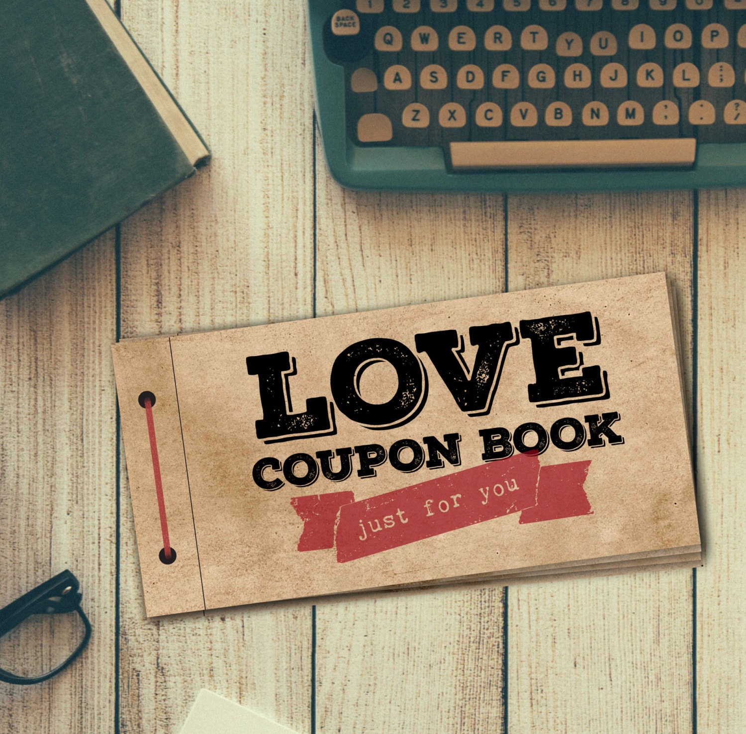 Love Coupon Book for Him PRINTABLE DIY Gift Digital PDF