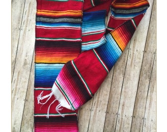 Serape Blanket scarf - Sweet Texas Treasures - mexican blanket scarf, winter scarf, serape scarf, scarf, acrylic, falsa scarf