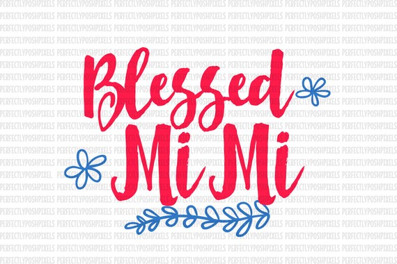 Blessed MiMi SVG Clip Art Cut Files Valentine Arrow Love Arrow