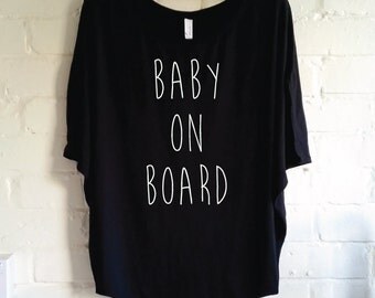 Baby On Board Shirt. Pregnancy Announcement Shirt. Mum To Be. Maternity Announcement. Future Mommy. Preggers T-Shirt. Baby Reveal Shirt.
