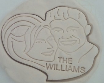 Custom Cookie Cutter, Personalized cookie cutter, Portrait, Weddings, Anniversary, Graduation, Birthday, Logos, Business Logo, Sport Team