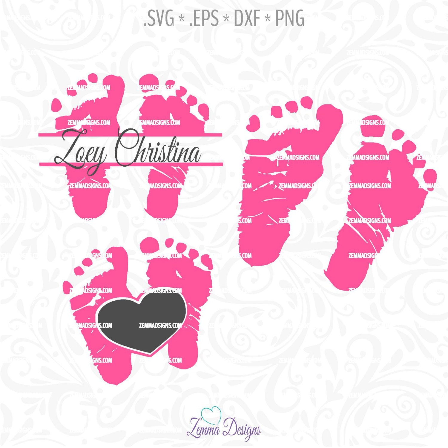 Free Free 167 Heart Newborn Baby Feet Svg SVG PNG EPS DXF File