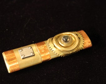 Brass and copper Steampunk USB 3.0 drive, 16Gb