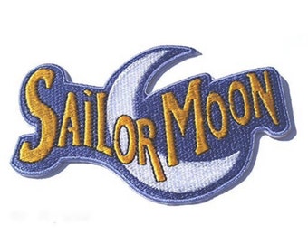Sailor Moon Patch Embroidered Iron / Sew on Badge Costume Applique Motif Bag Hat T-Shirt Magical Luna Cat Sailor Mercury Retro Cartoon Anime