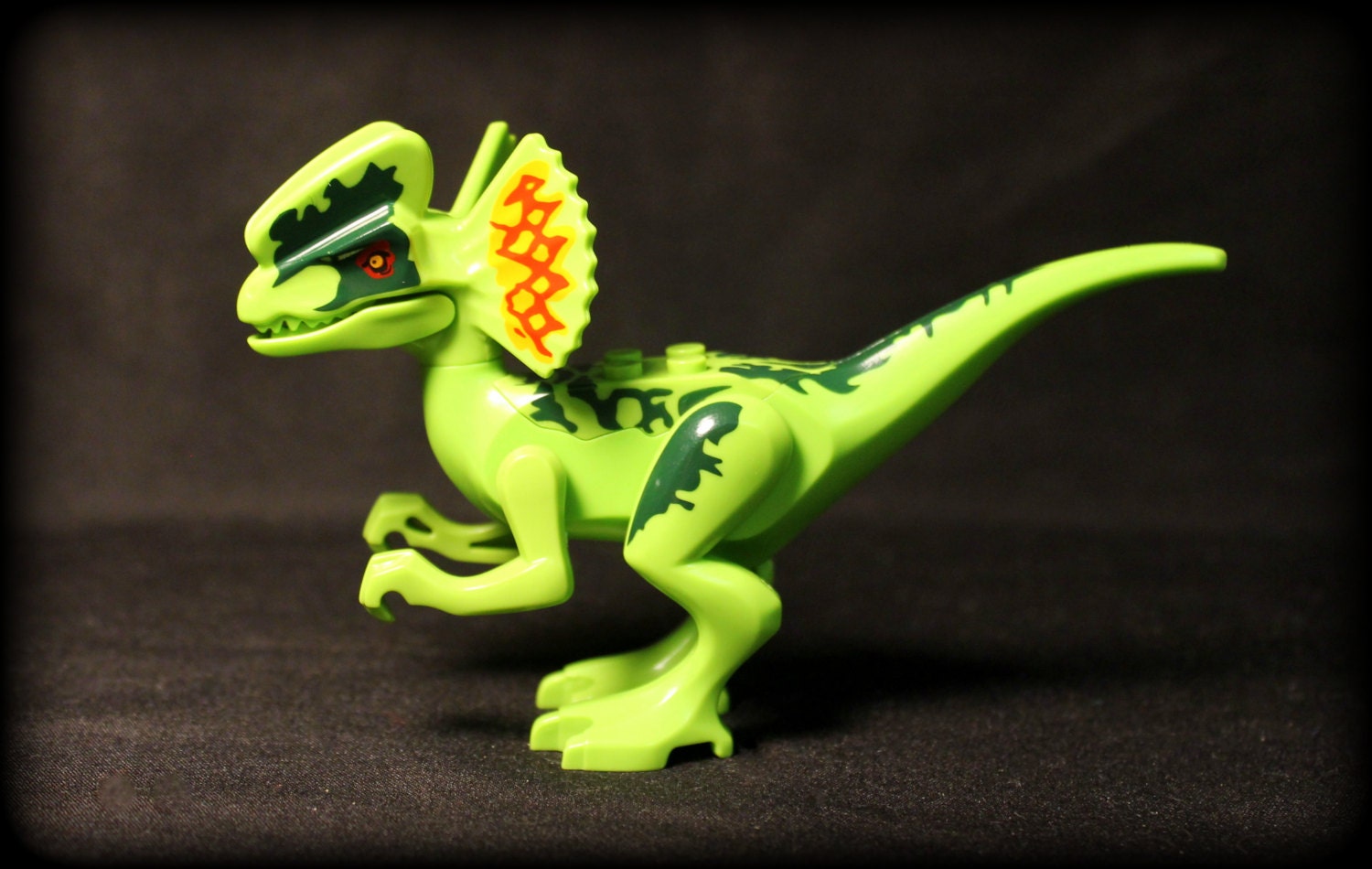 Dilophosaurus From Jurassic World Custom Minifigure Lego