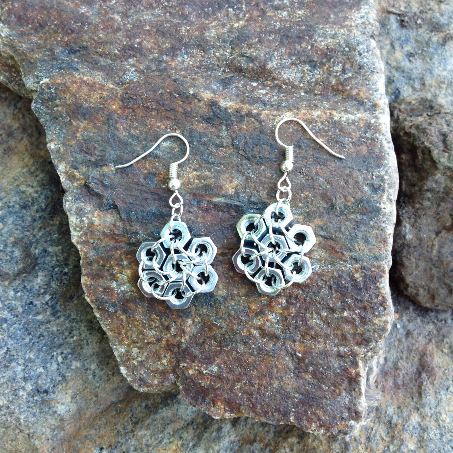 Nut earrings hardware earrings dangle earrings hardware