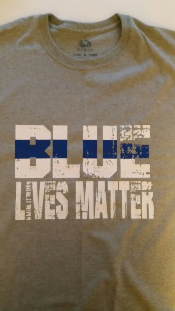 undertaker blue lives matter shirt