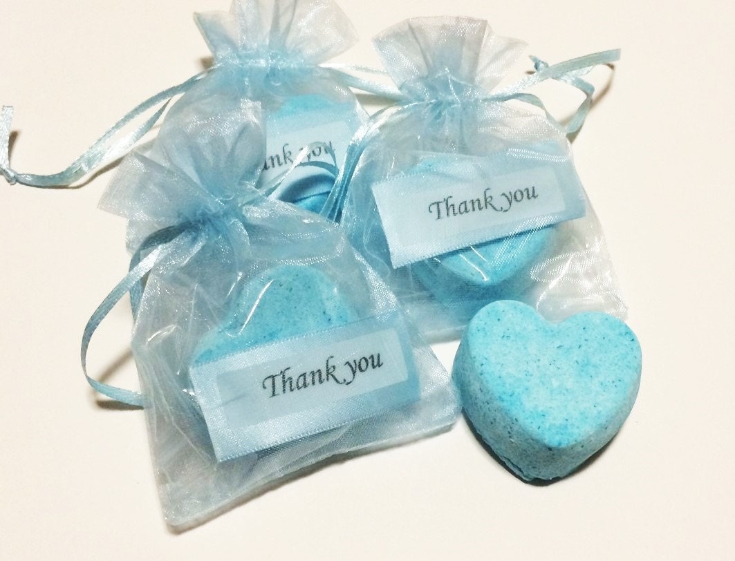Heart Bath Bomb Party Favors Aromatherapy Essential Oil