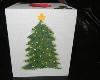Christmas Tissue Box Cover