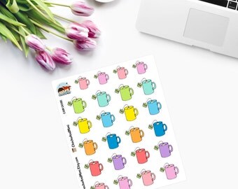 TEA Cup Planner Stickers CAM00181