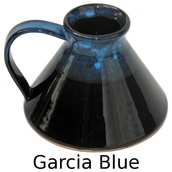 Wide Bottom Travel Mug by AlwaysAzulPottery on Etsy