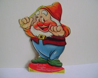 Vintage Mechanical Disney Happy Valentine