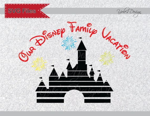 Download INSTANT DOWNLOAD Disney Castle SVG Disney Family by YoleDesign