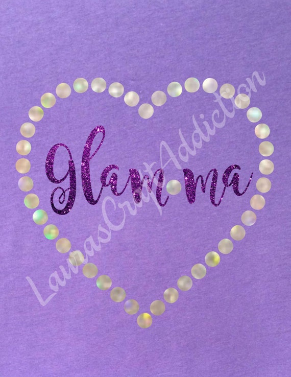 Download Glamma Shirt cut file Glamma svg grandma shirt grandma