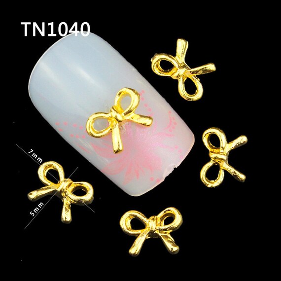 Nail charm nail jewelry nail art charms bow nail art by nailgirls