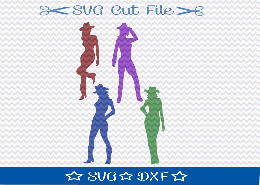 Download Cowgirl SVG Cut File SVG File for Cameo SVG File Designs