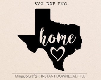 Download Texas state SVG, pfd, eps cutting files for silhouette ...