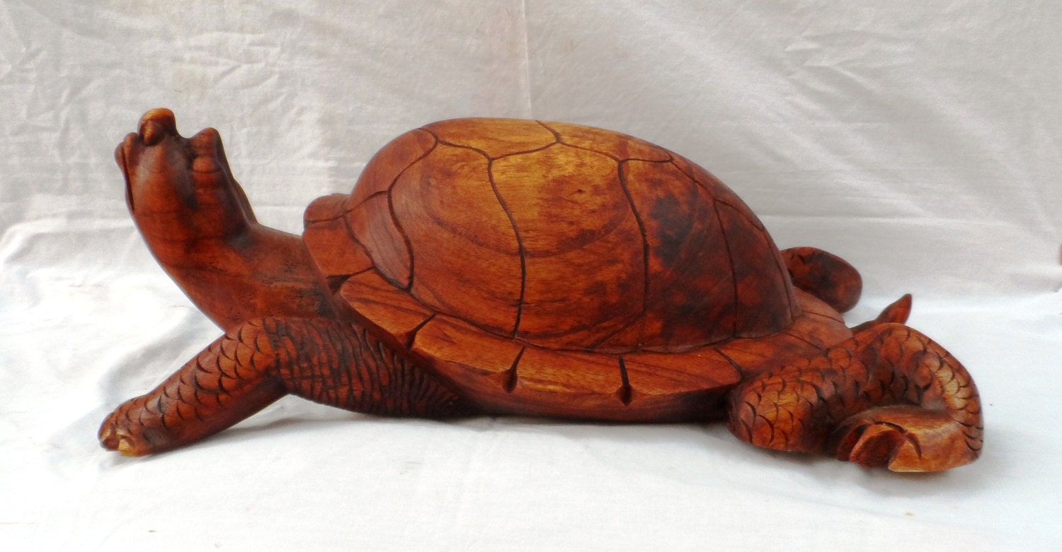 Turtle wood carving trtlglpgs18