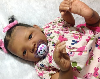 SOLD...SOLD...Reborn Baby Doll- African American RILEY by Aleina Peterson