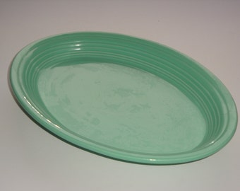 Fiestaware Sea Mist (Newer) Large Size Platter by Homer Laughlin