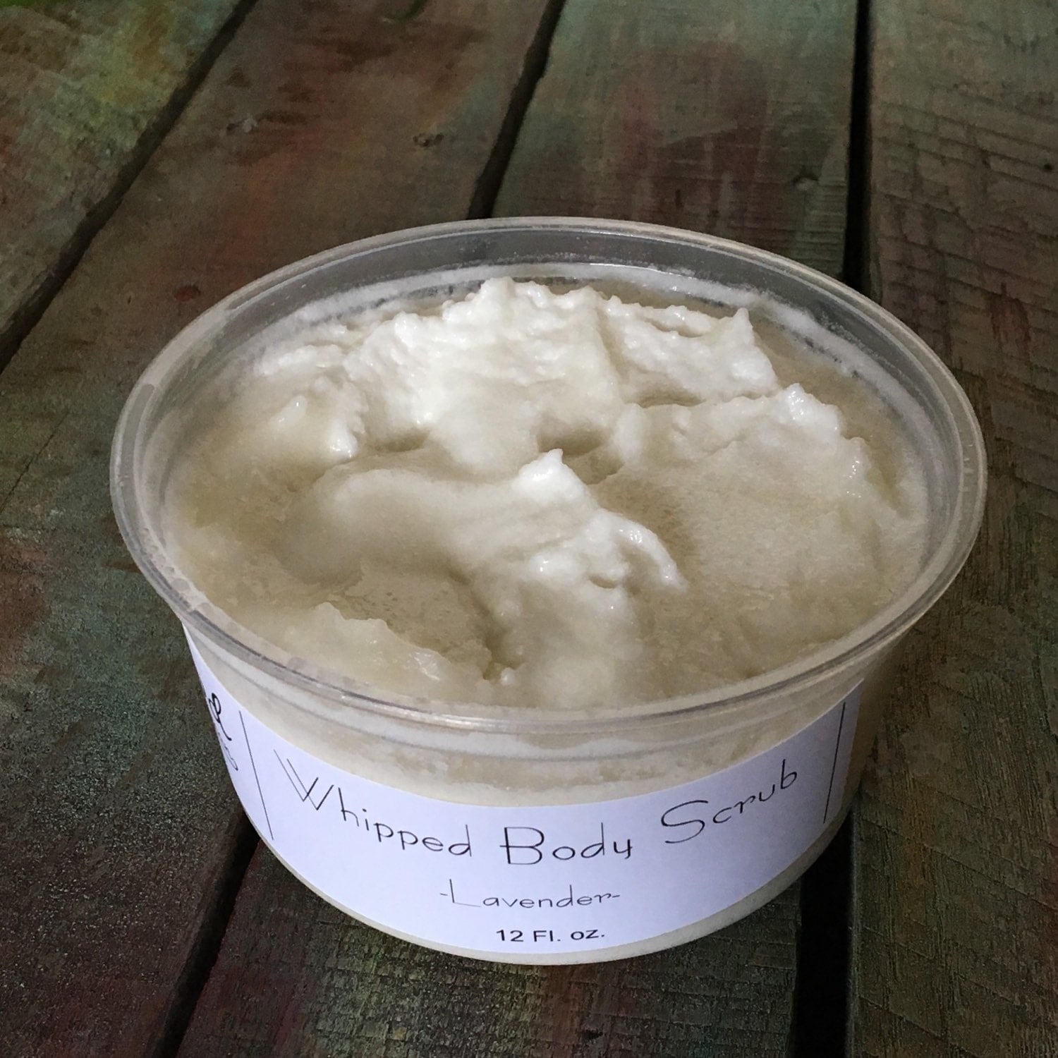 Whipped Body Scrub LAVENDER Shower Scrub by ItsGoodHuman on Etsy