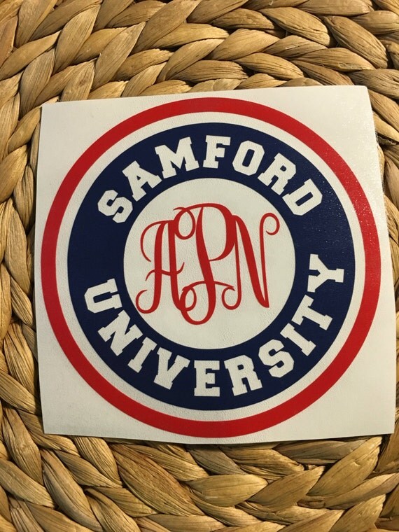 The Things You Need: Samford University-Inspired Gifts 13 MiltonMonograms / Etsy