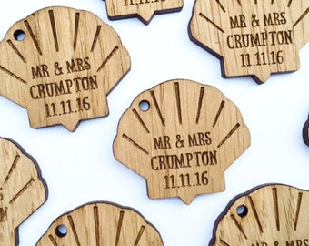 Beach Wedding favors - Wedding favors shells - beach wedding decor - sea wedding decor- nautical wedding favors for guests, 30TD