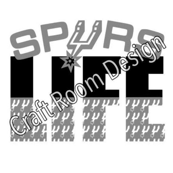 Spurs Life SVG design by CraftRmDesigns on Etsy