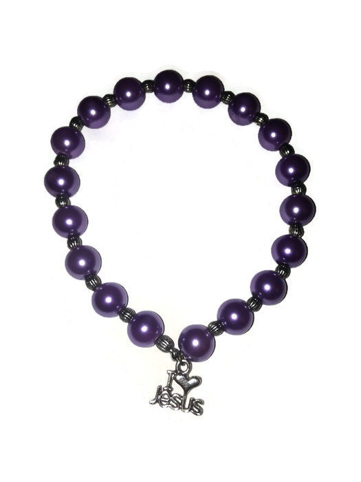 Christian Charm Bracelet Christian Bracelet by WomenAfterGodsHeart