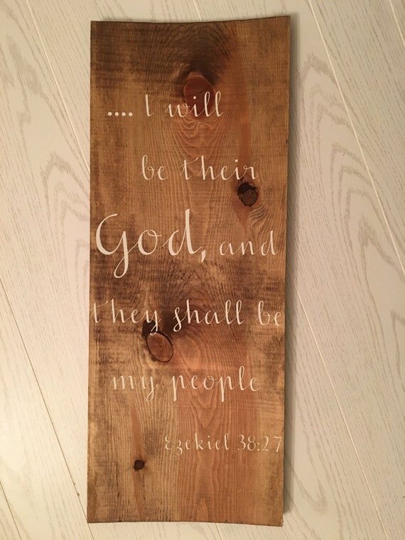Wood Bible Verse Sign by SimplyGreyDesignCo on Etsy
