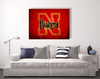 Bandiera Da Casa Nebraska Cornhuskers - 30x40 Pollici, Rossa, In Poliestere, NCAA - Foto 5
